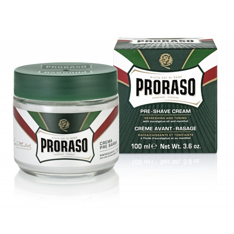 Crème avant-rasage en pot Green - 100ml Crème avant-rasage en pot Green - 100ml
