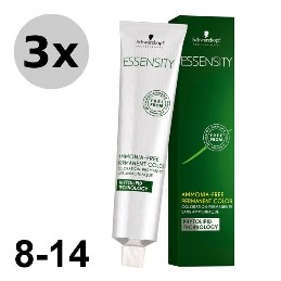 Essensity 8-14 Blond clair cendré beige - 3x60ml