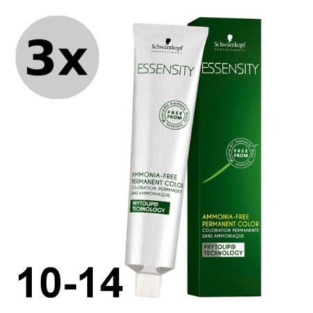 Essensity 10-14 Blond très très clair cendré beige - 3x60ml