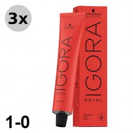 Igora Royal 1-0 Noir 3x60ml